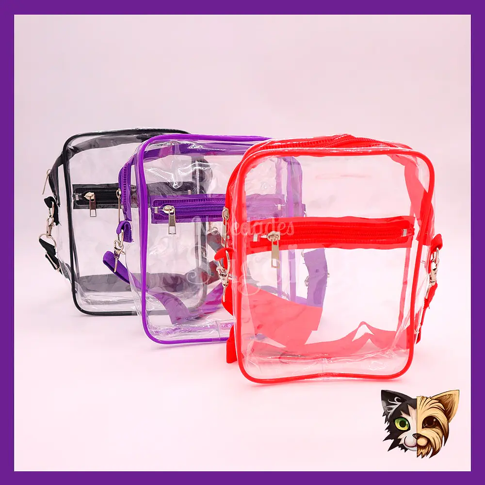Bolso Transparente para concierto