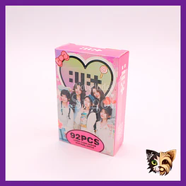 Lomocards Illit rosa 92pcs