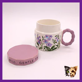 Taza flores