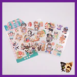 Stickers animal rayas 