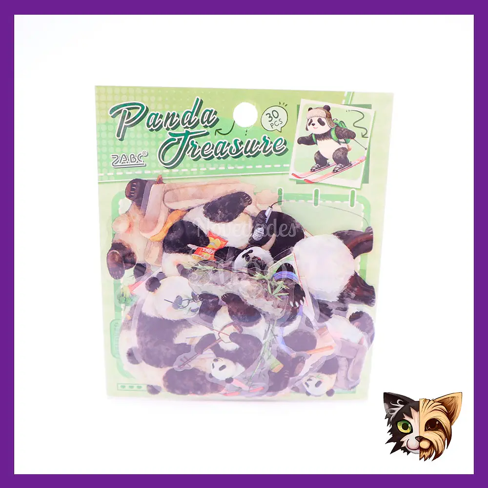 Sticker adorable animal