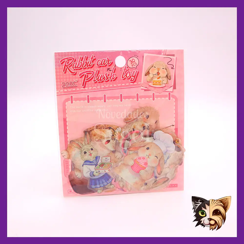 Sticker adorable animal