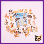 Sticker adorable animal