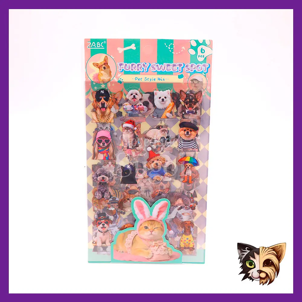 Stickers furry sweet spot