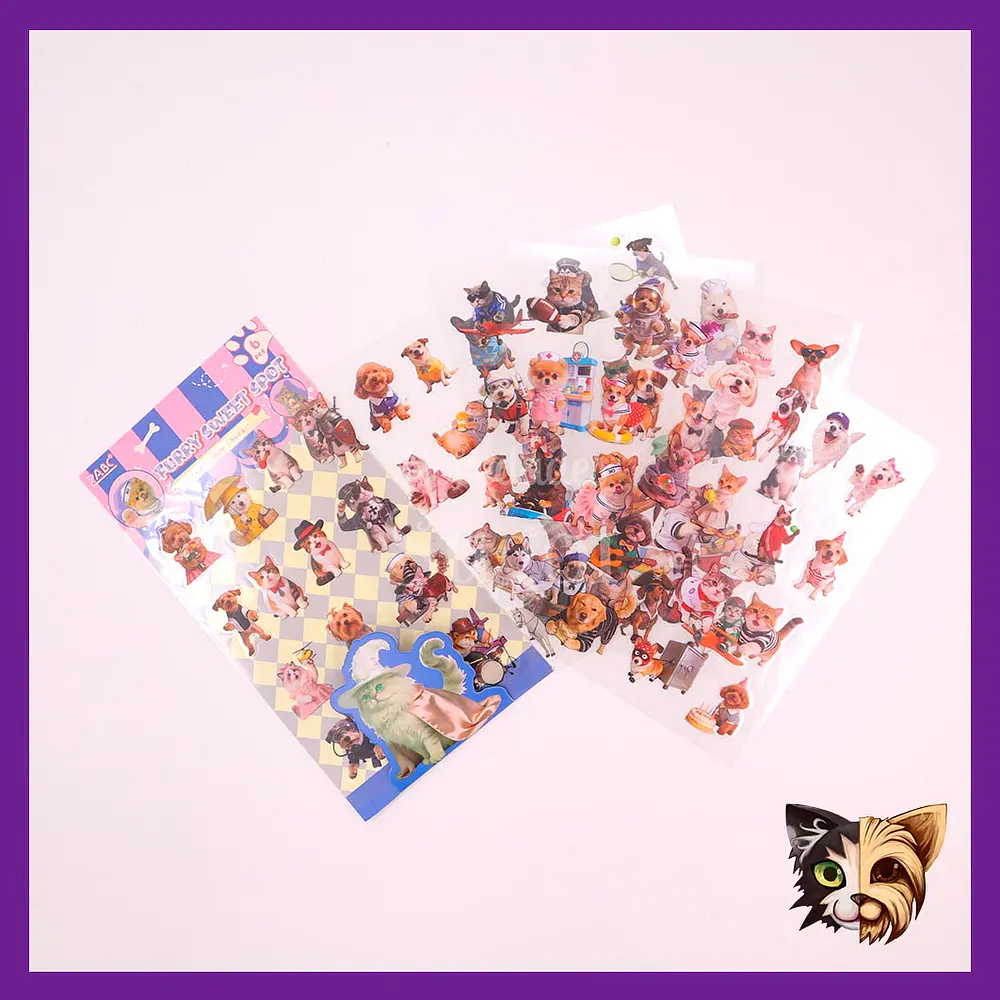 Stickers furry sweet spot