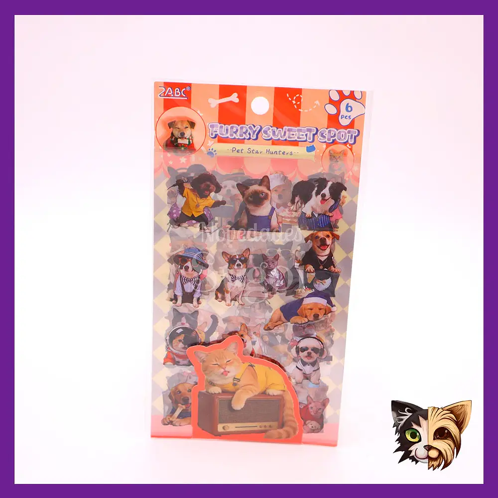 Stickers furry sweet spot