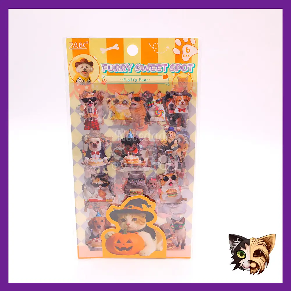 Stickers furry sweet spot