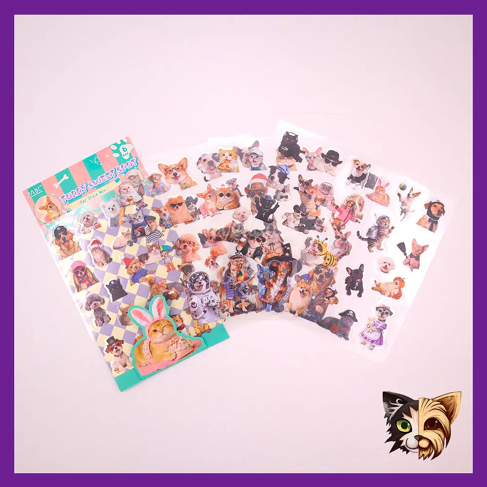 Stickers furry sweet spot
