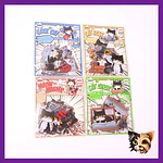 Sticker emotion cat