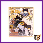 Sticker emotion cat