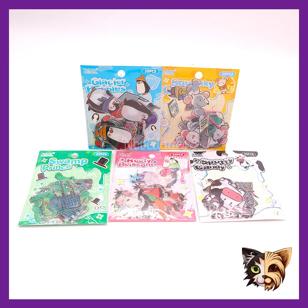 Sticker kawaii animal