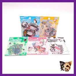 Sticker kawaii animal