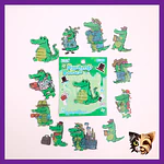 Sticker kawaii animal