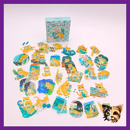 Caja Sticker gatitos