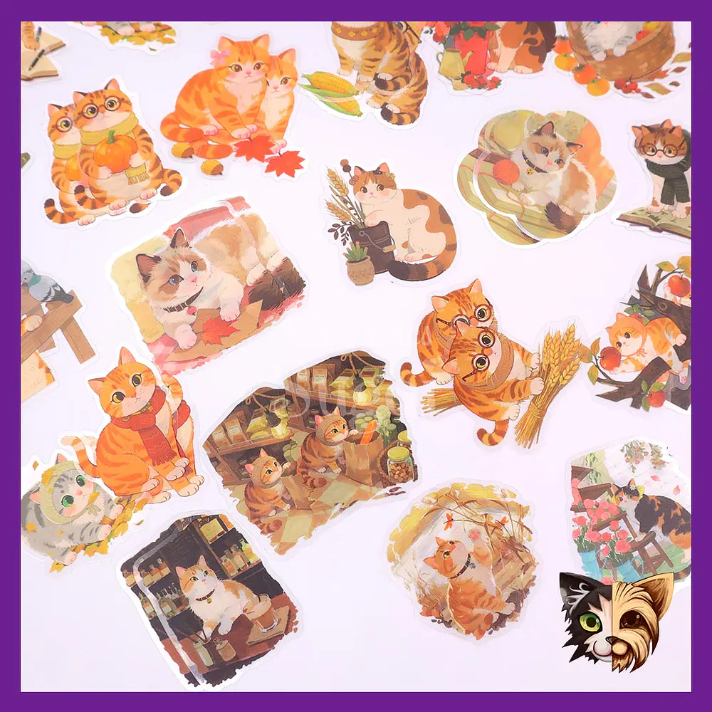 Caja Sticker gatitos
