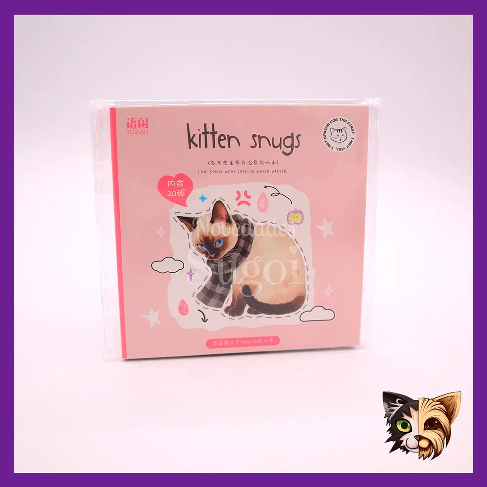 Sticker trasparente gatitos 