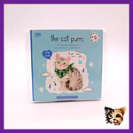 Sticker trasparente gatitos 