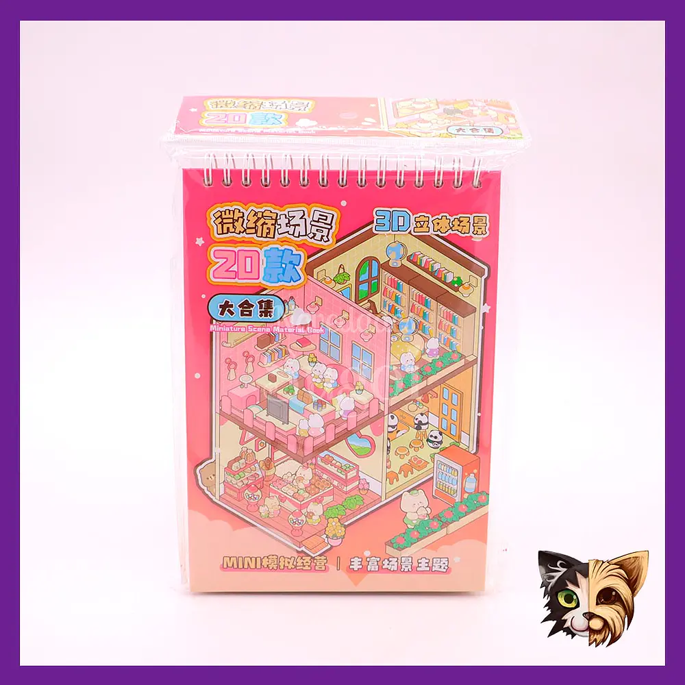 Libreta escenario Stickers