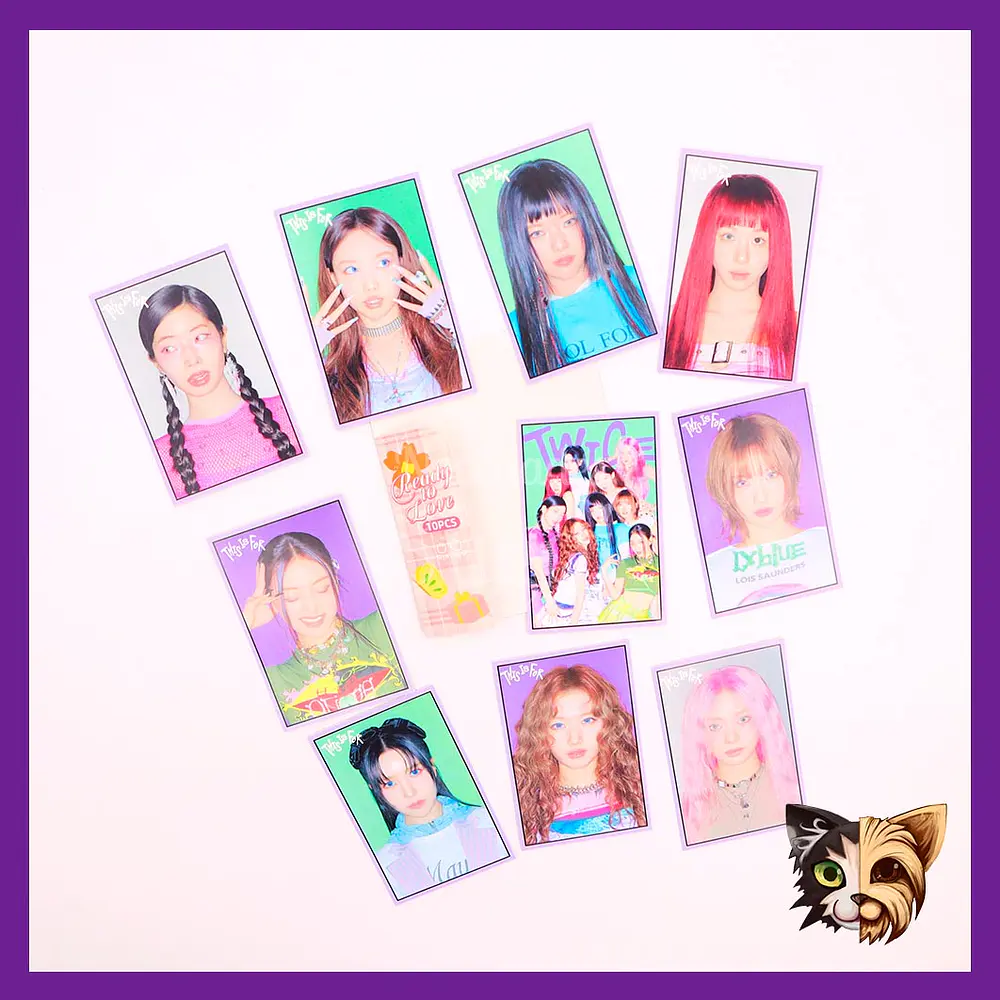 Set 10 stickers K-pop