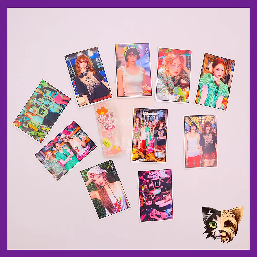 Set 10 stickers K-pop