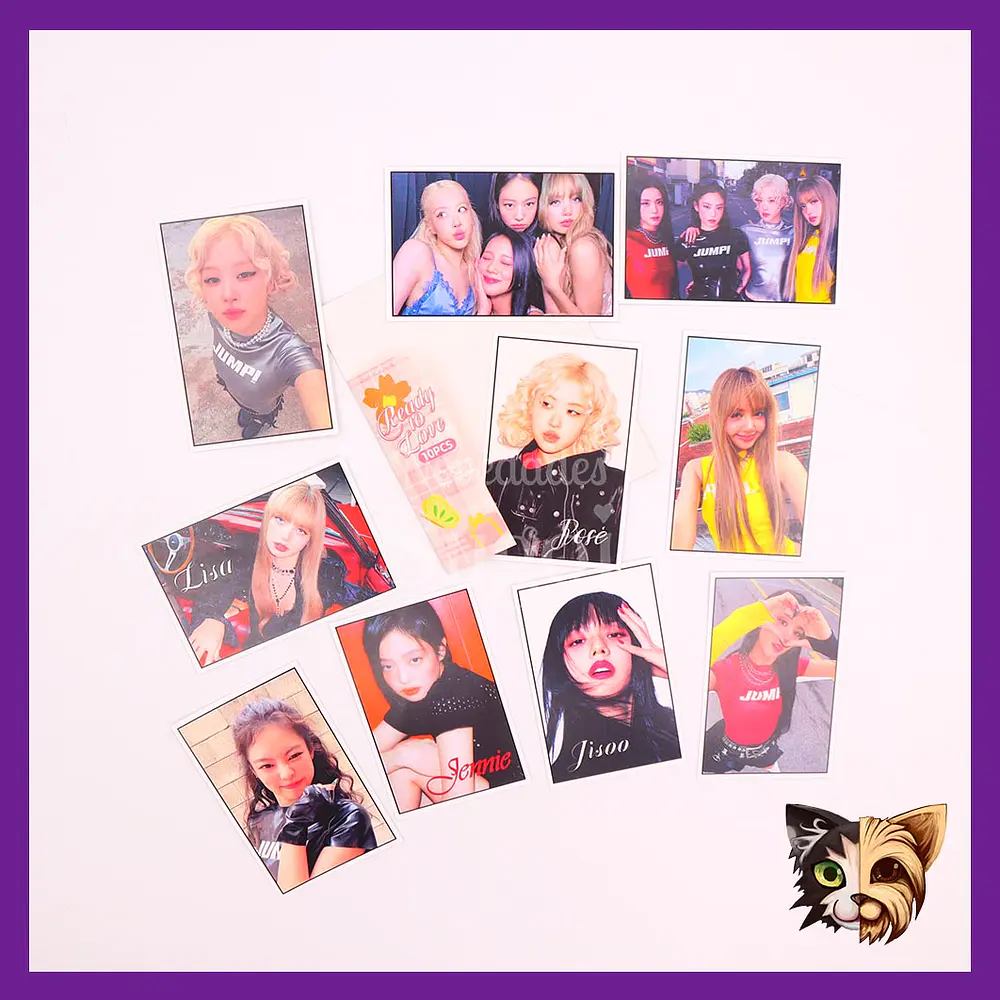 Set 10 stickers K-pop