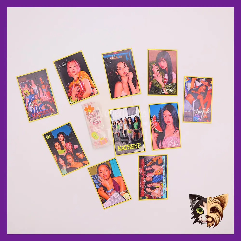 Set 10 stickers K-pop