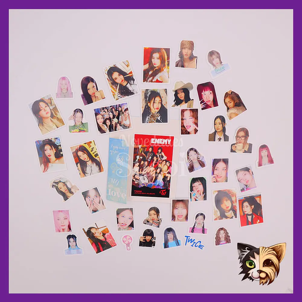 Set 40 stickers K-pop