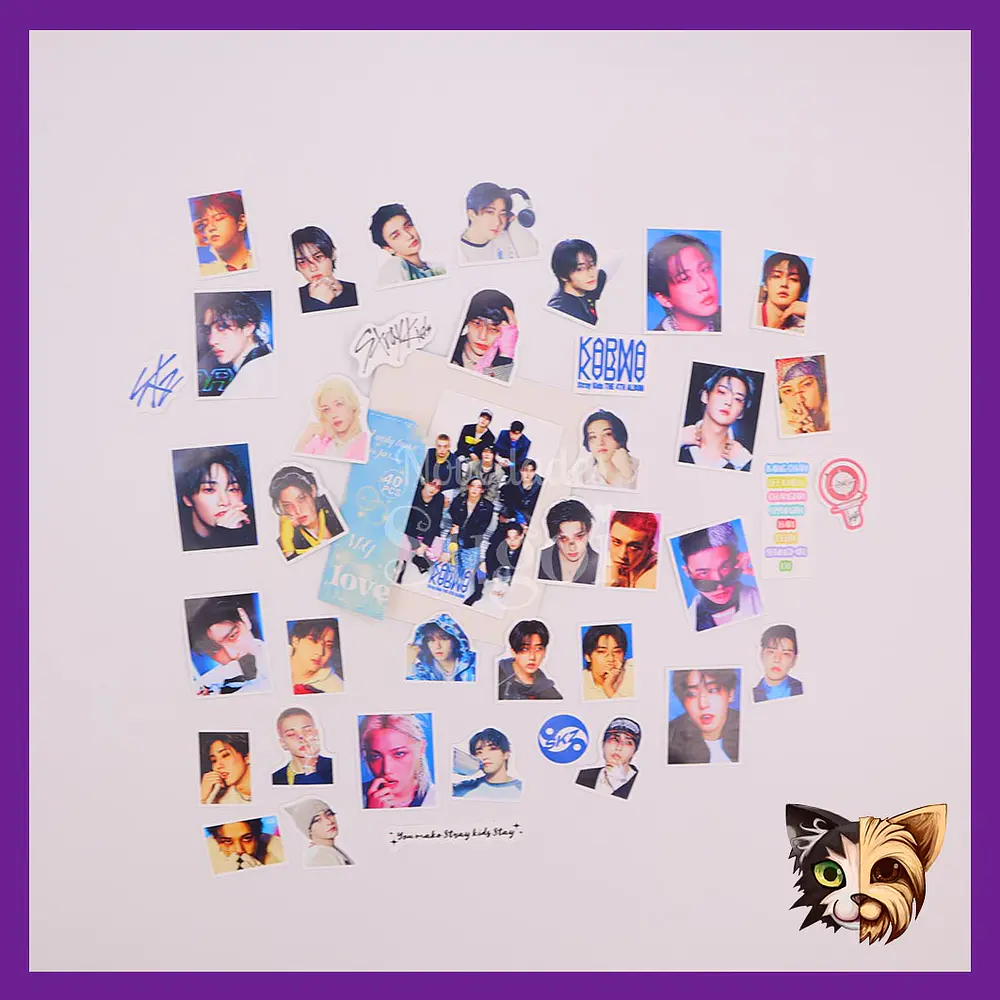 Set 40 stickers K-pop