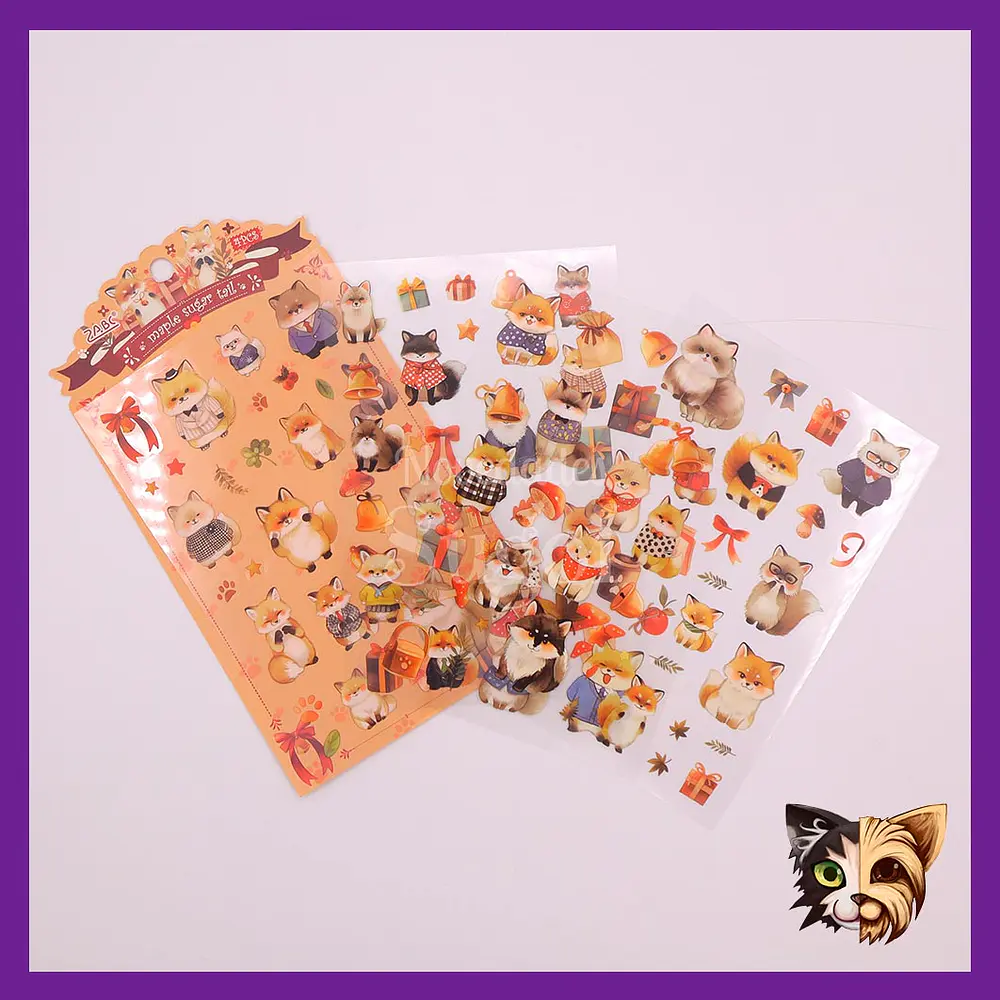 Sticker Maple Sugar Tail 4pcs
