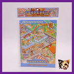 Libro de escena stickers grande