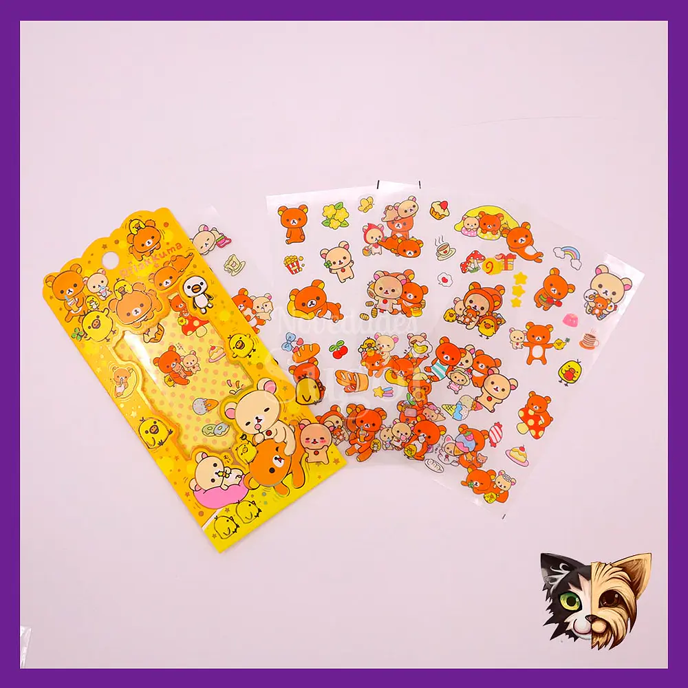Sticker Rilakkuma 4pcs