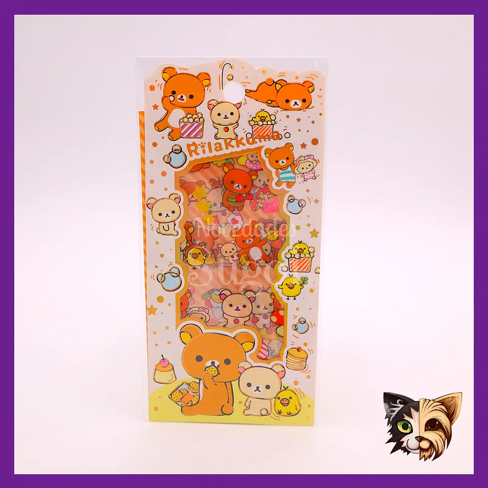 Sticker Rilakkuma 4pcs