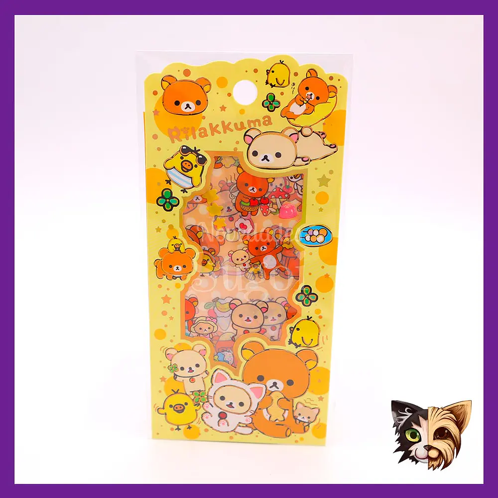 Sticker Rilakkuma 4pcs