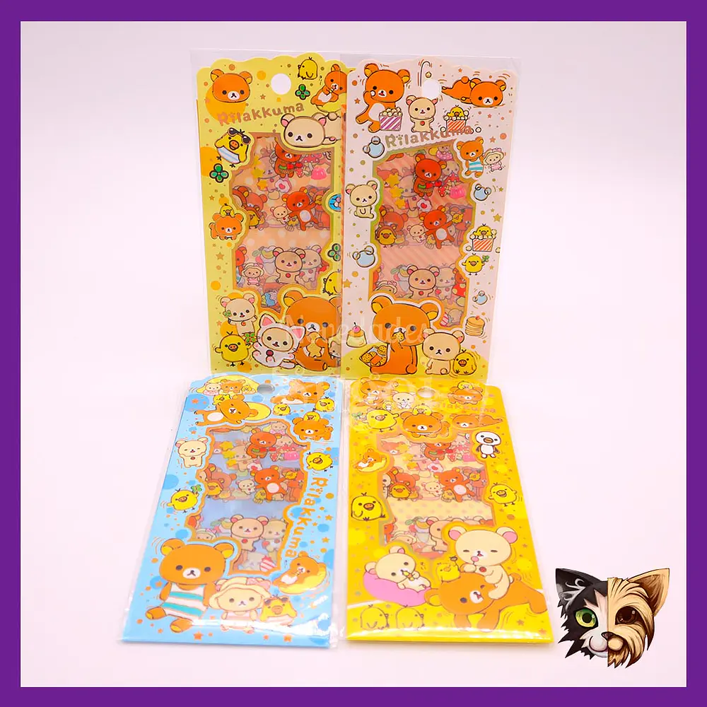 Sticker Rilakkuma 4pcs
