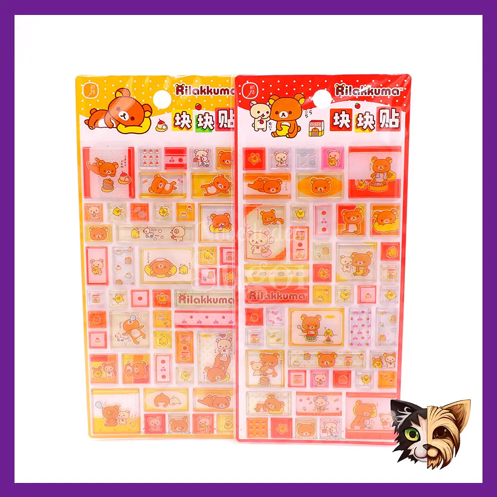 Sticker Rilakkuma 3d