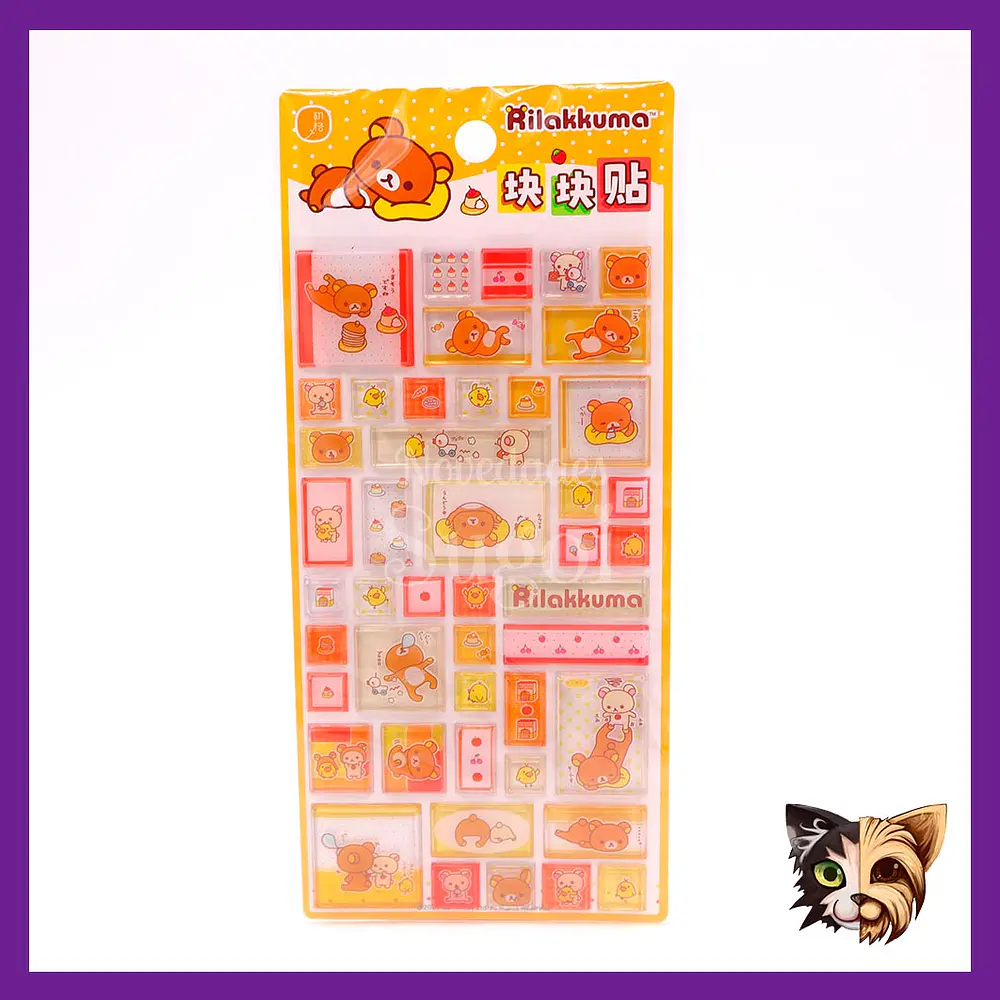 Sticker Rilakkuma 3d