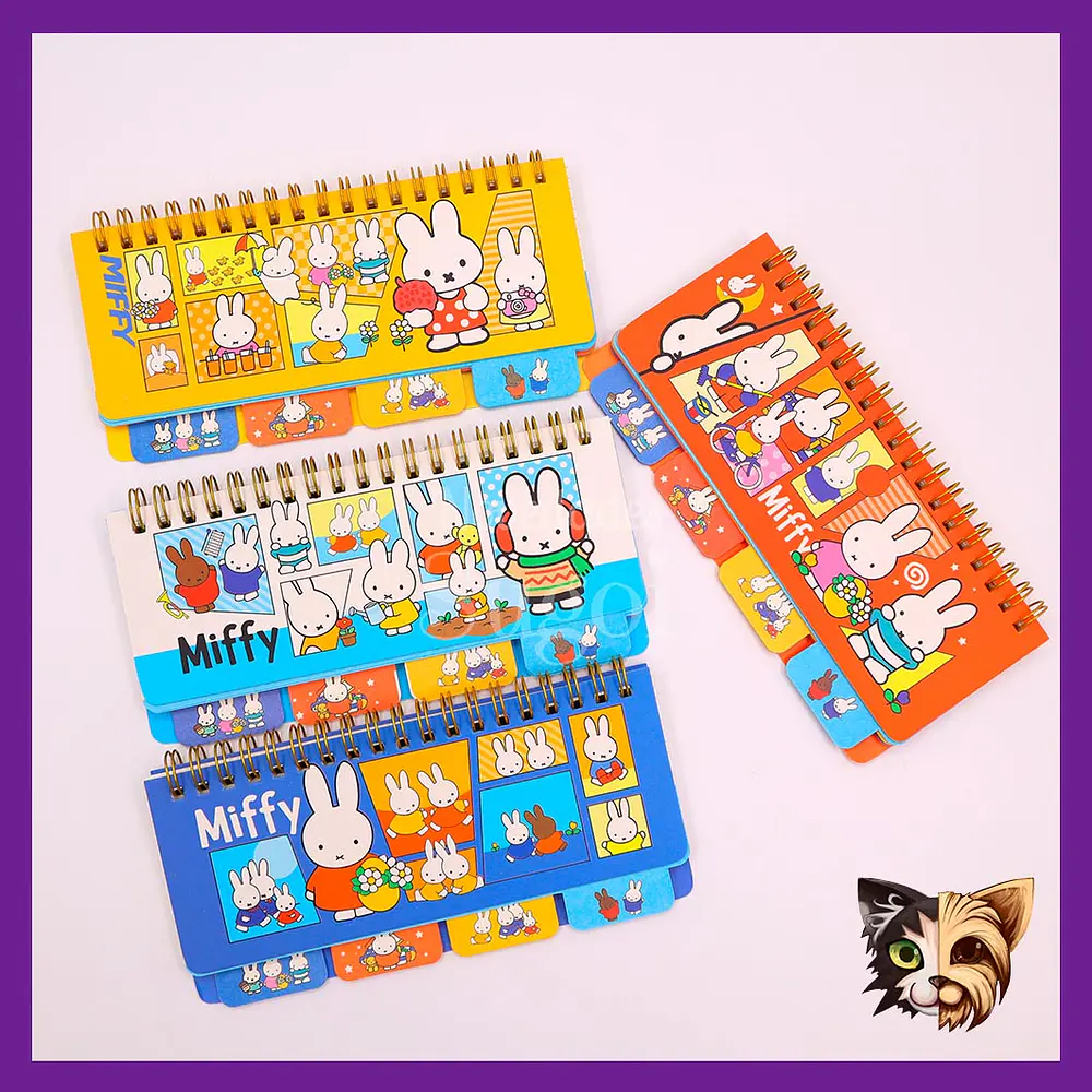 Libreta anillada Miffy 
