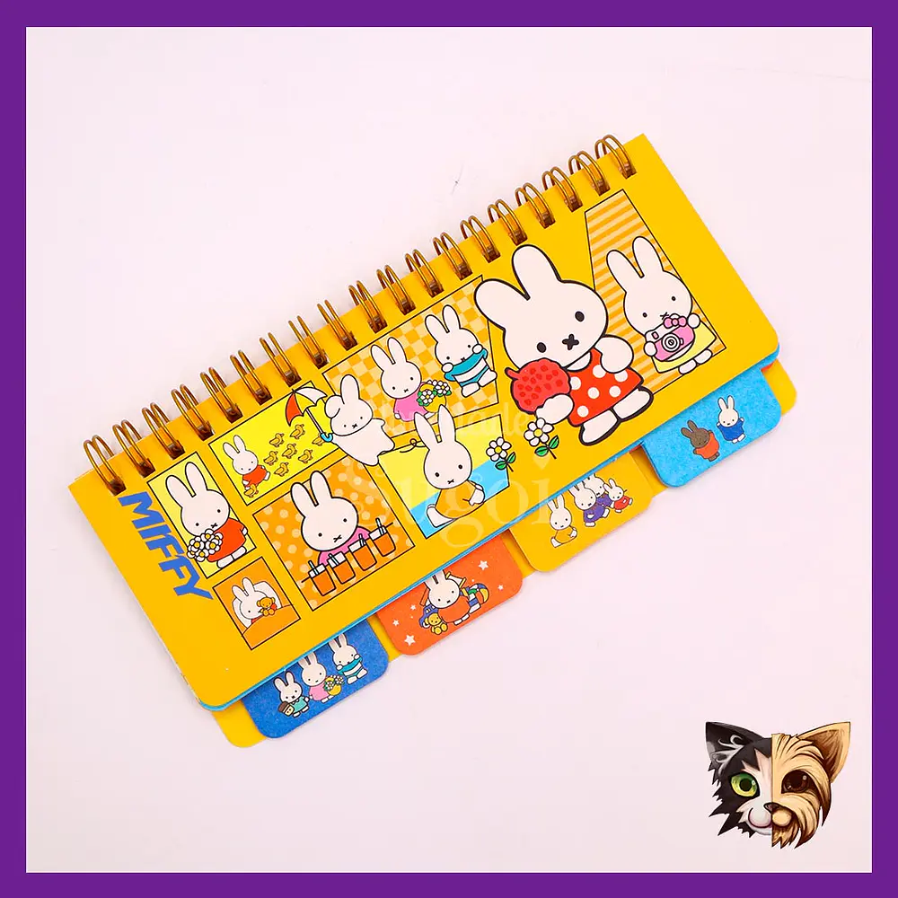 Libreta anillada Miffy 