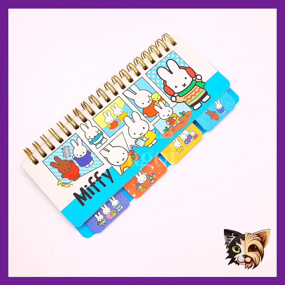 Libreta anillada Miffy 