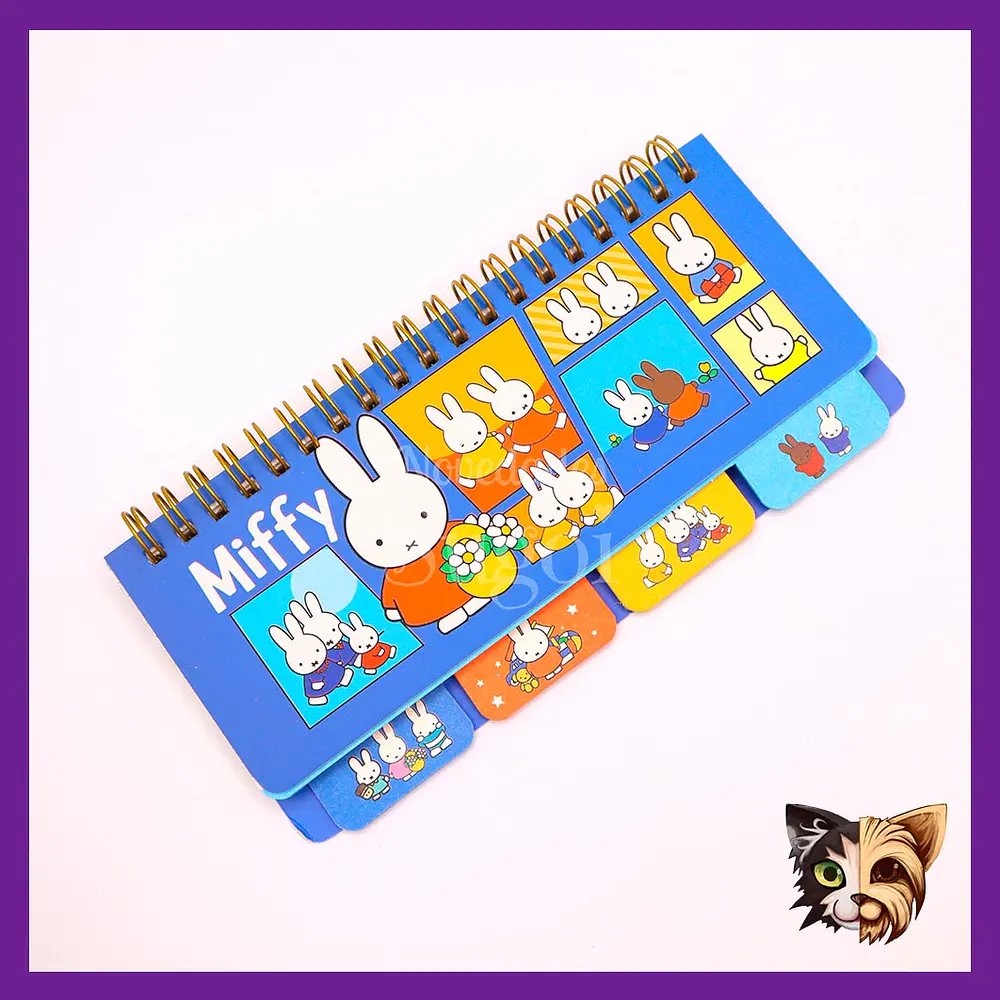 Libreta anillada Miffy 