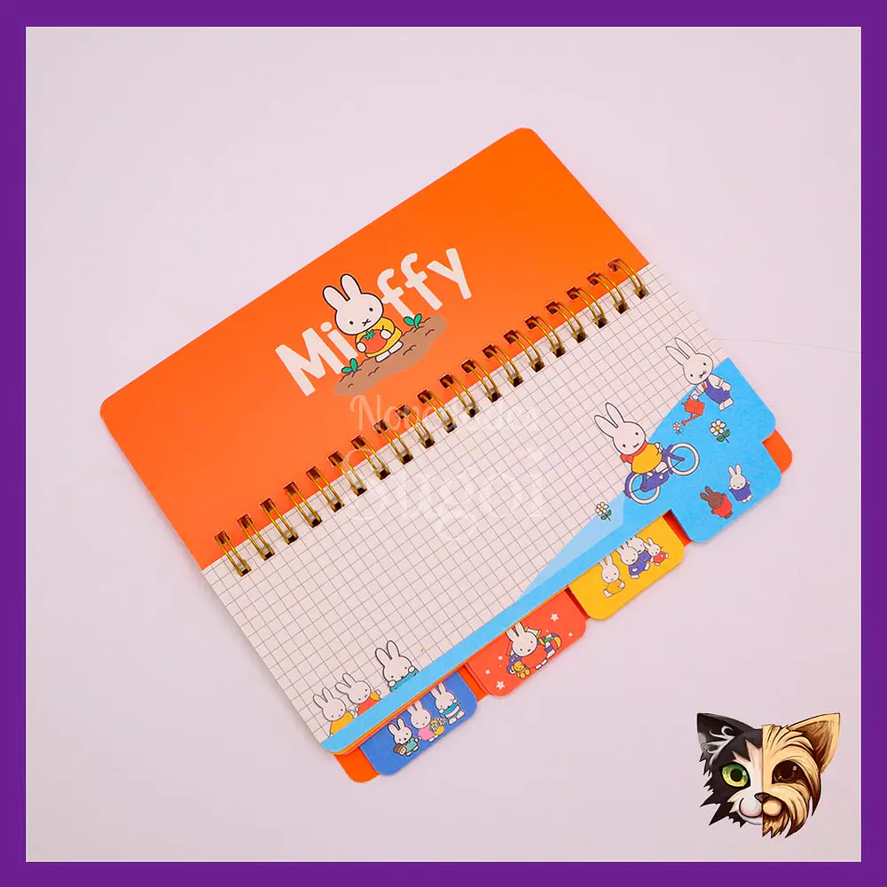 Libreta anillada Miffy 