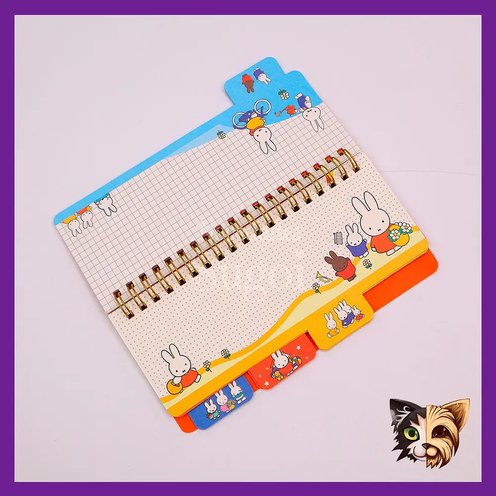 Libreta anillada Miffy 