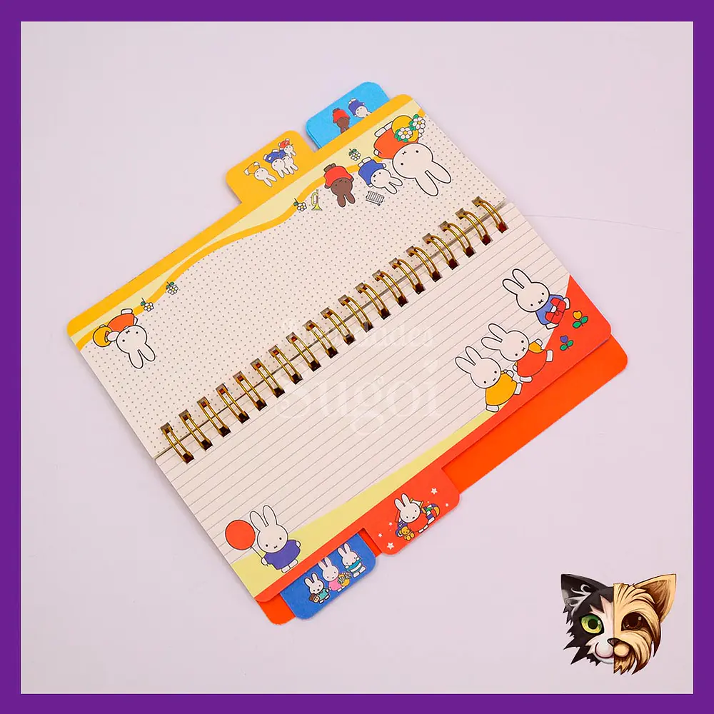 Libreta anillada Miffy 