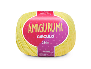 Amigurumi 1730 - Amarelo-Candy