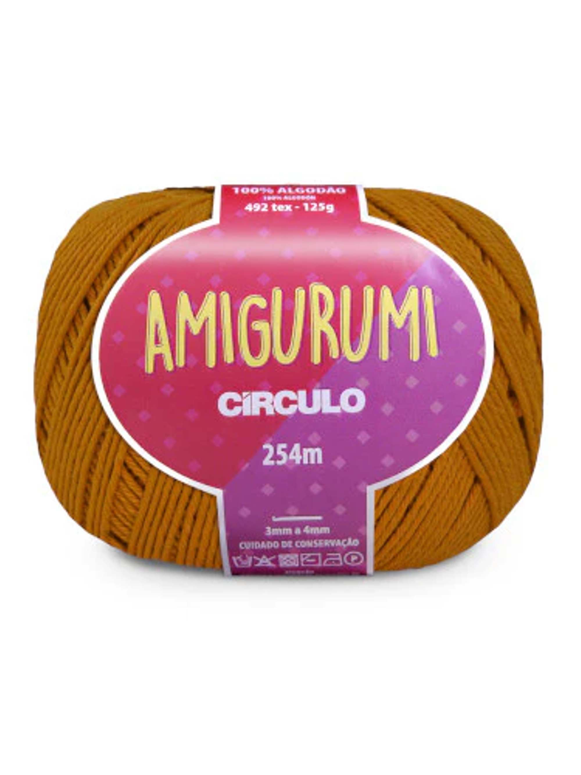 Amigurumi 4131  - Dark Cheddar 1