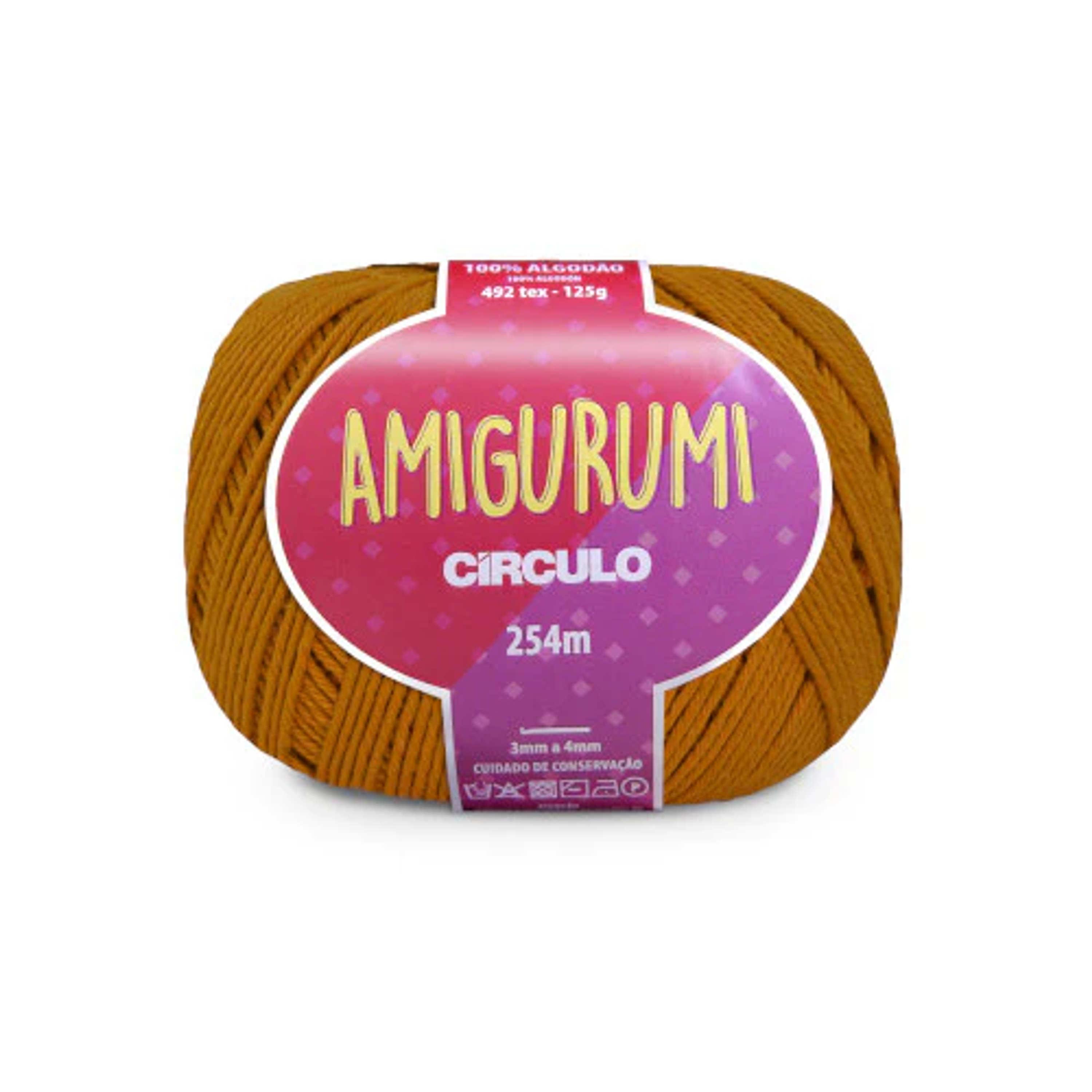 Amigurumi 4131  - Dark Cheddar 1