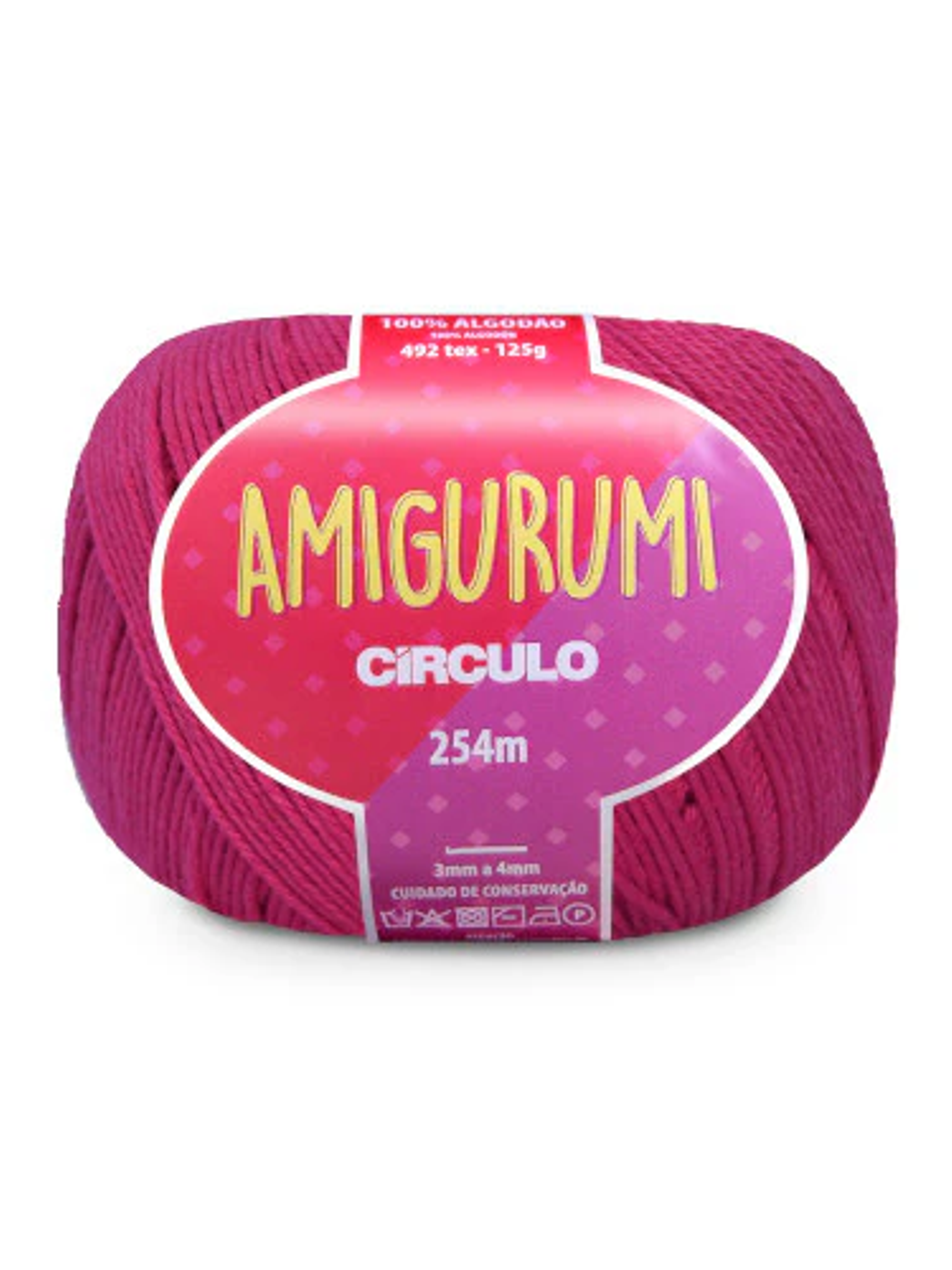 Amigurumi 3754 - Rosa Pink 1