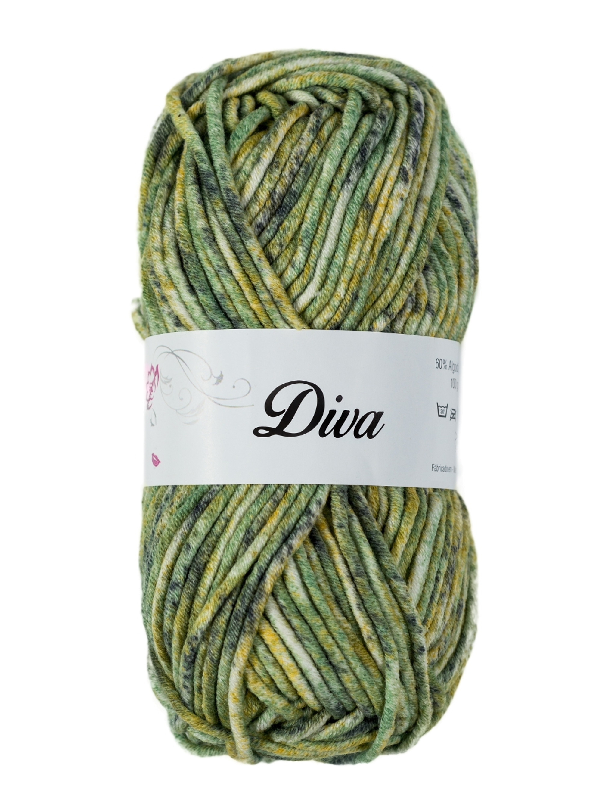 Diva 343 - Matizado verde/amarelo 1
