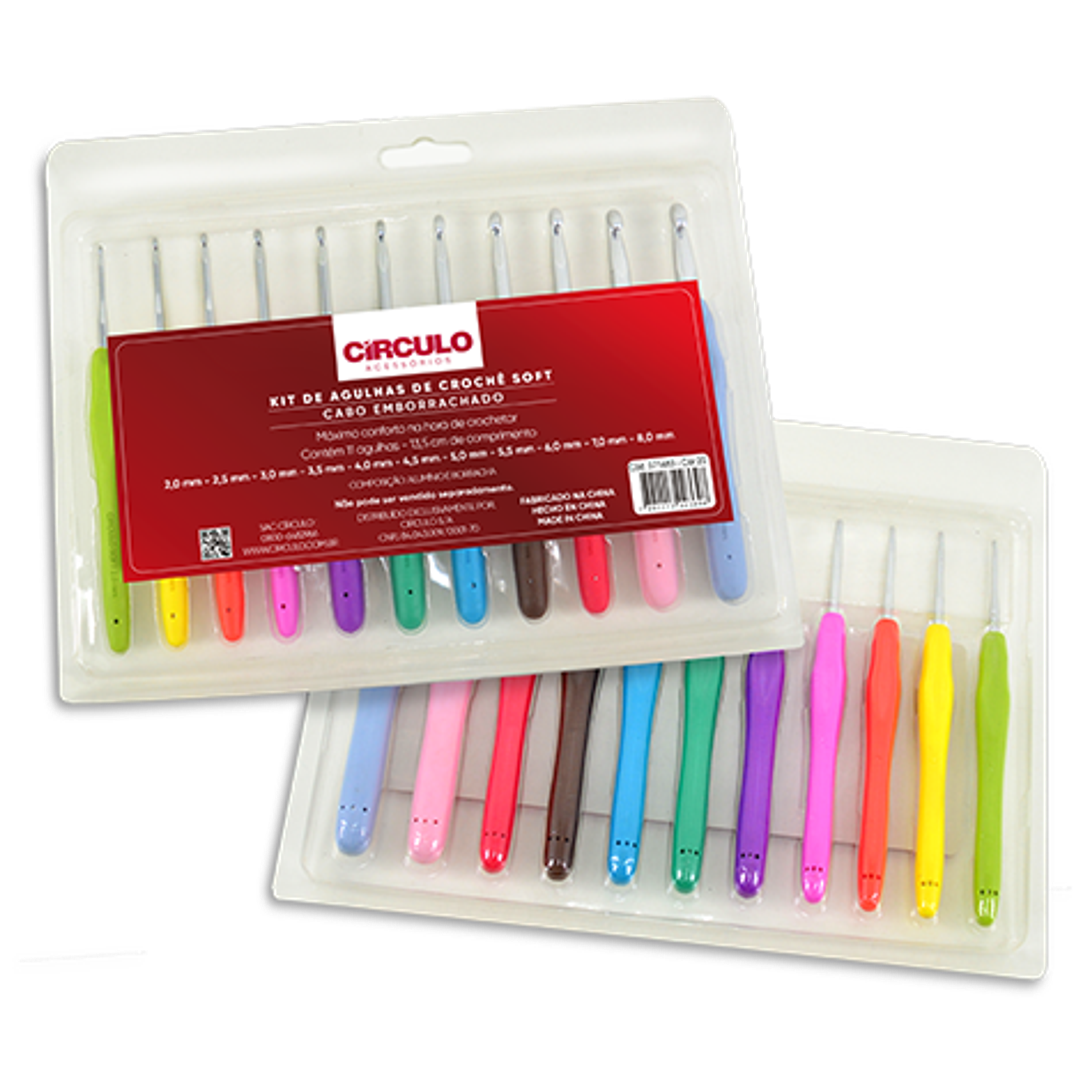 Kit Agulhas Soft cabo de Borracha 1