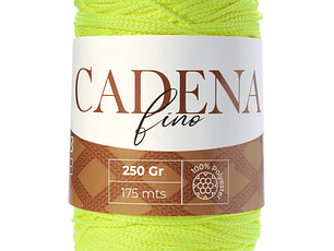 Cadena Fino 1395 - Amarelo néon 
